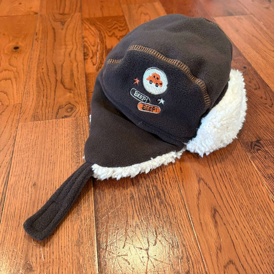 3-6 mth Brown Winter Hat, Kids 6 Month (3-6M)