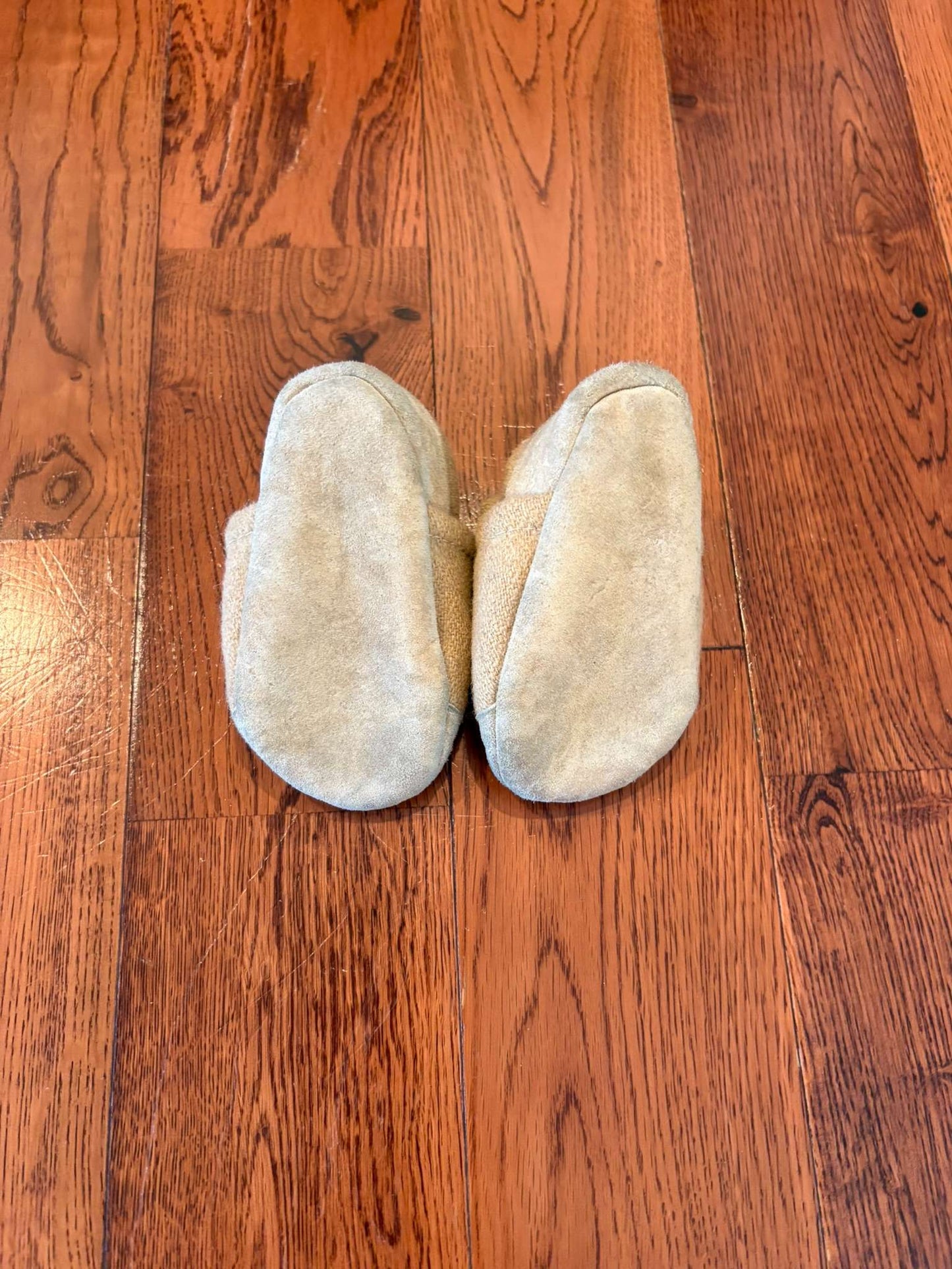 0-6 mth Tan Parker & Posie Soft Shoes, Shoes 2 (Baby: 0-12 mth)