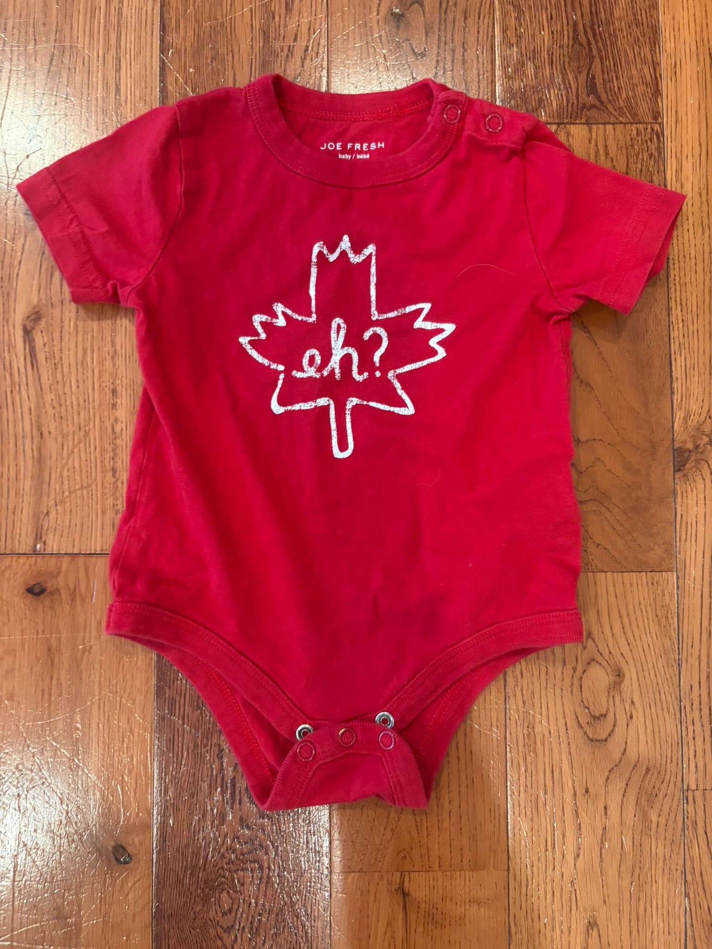 6-12 mth Canada Eh Shirt, Kids 12 Month (9-12M)