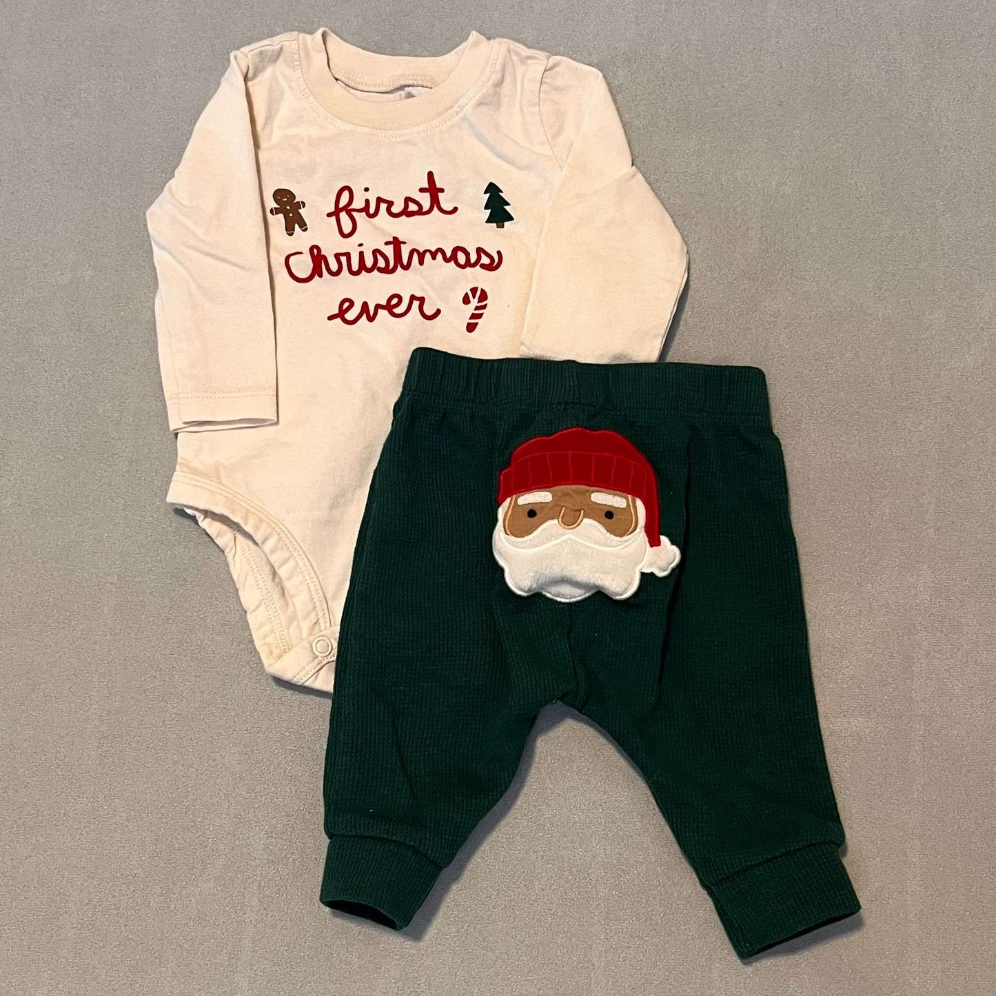 3mth First Christmas Outfit, Kids 3 Month (0-3M)