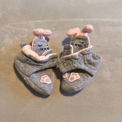 Bunny Slippers, Shoes 1 (Baby: 0-12 mth)