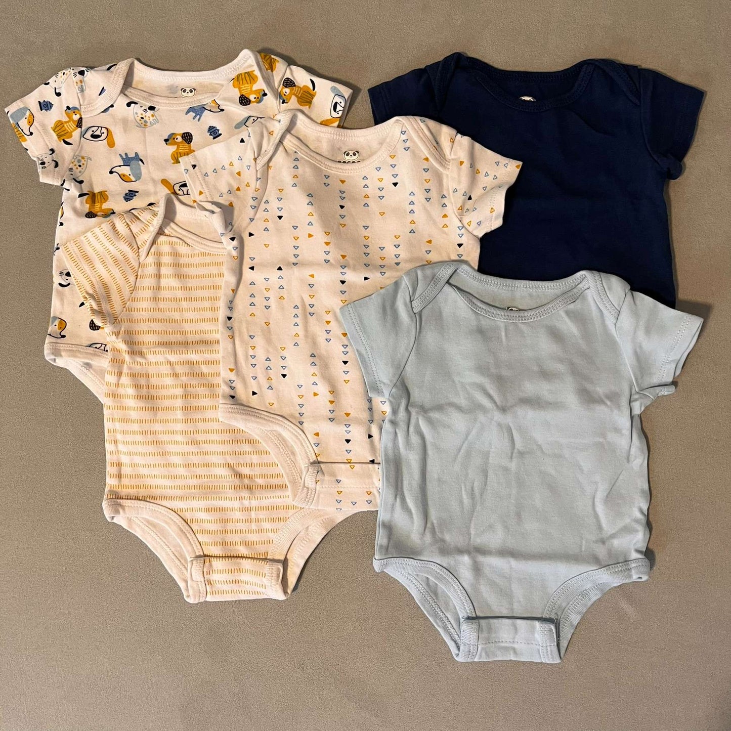 5 x 9mth TShirts NWOT, Kids 9 Month (6-9M)