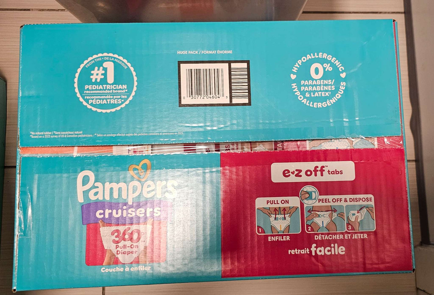 Pampers Cruisers 360 Diapers Size 3, 132 Count