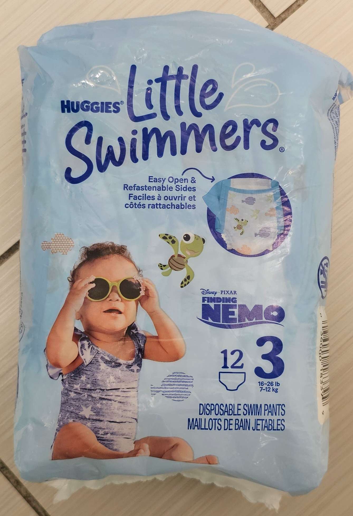 Huggies Little Swimmers Size 3 Disposable Swim Pants - 12 Count