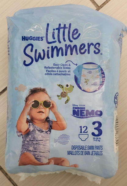 Huggies Little Swimmers Size 3 Disposable Swim Pants - 12 Count