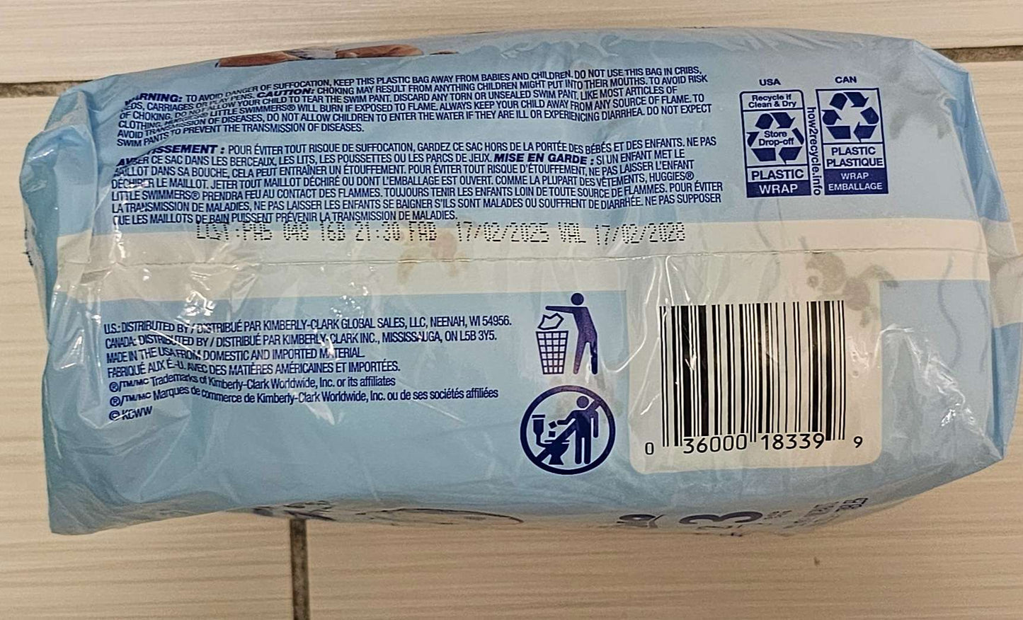 Huggies Little Swimmers Size 3 Disposable Swim Pants - 12 Count
