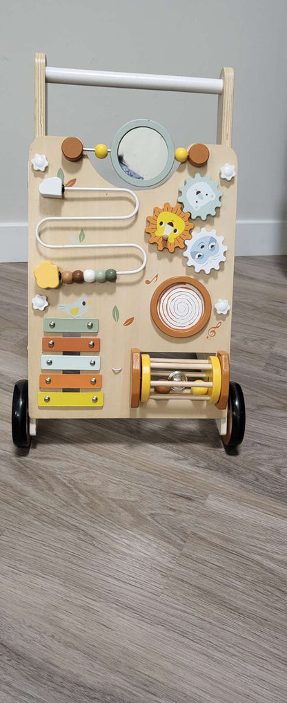 Wood Baby Activity Walker