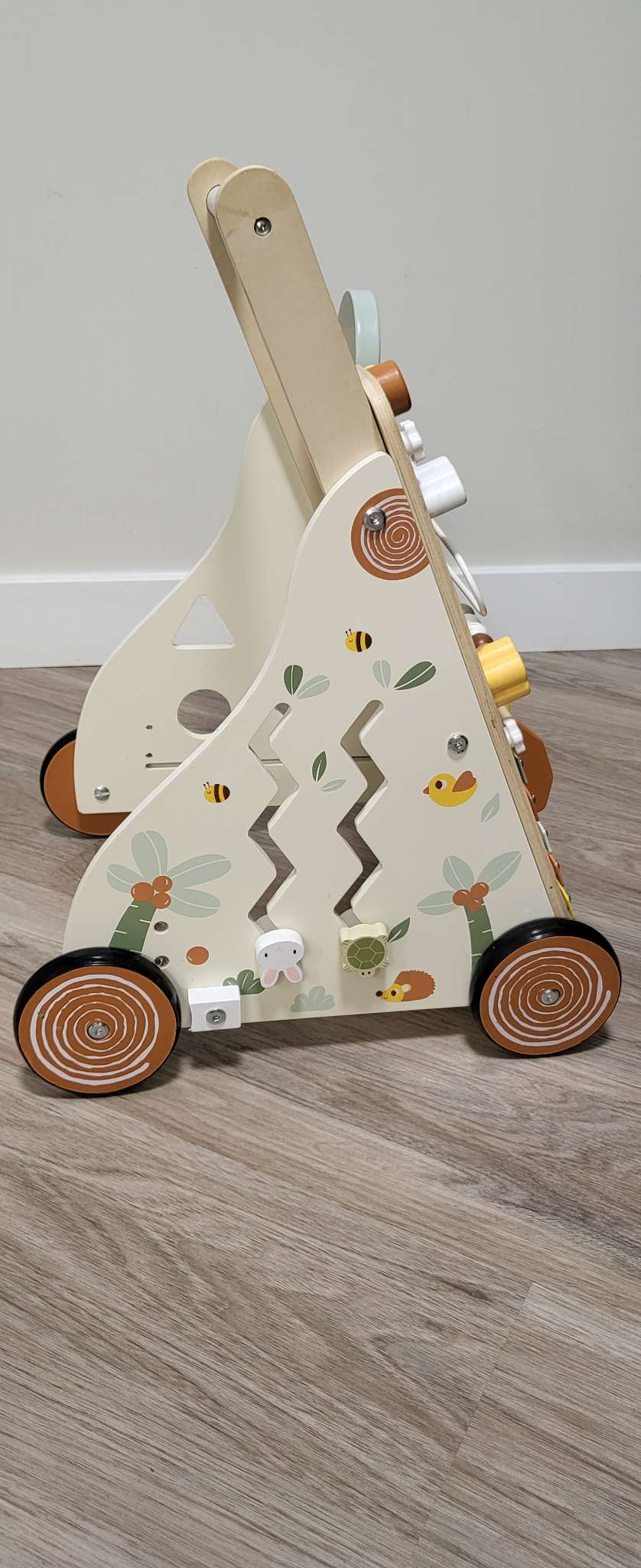Wood Baby Activity Walker