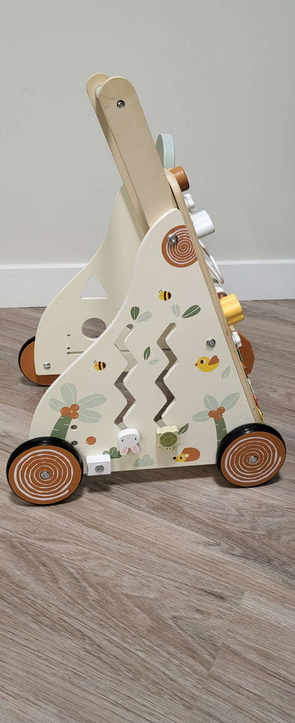 Wood Baby Activity Walker