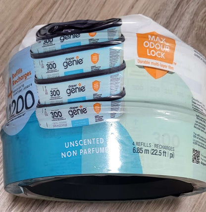 Diaper Genie Max Odour Lock Refills 2-Packs