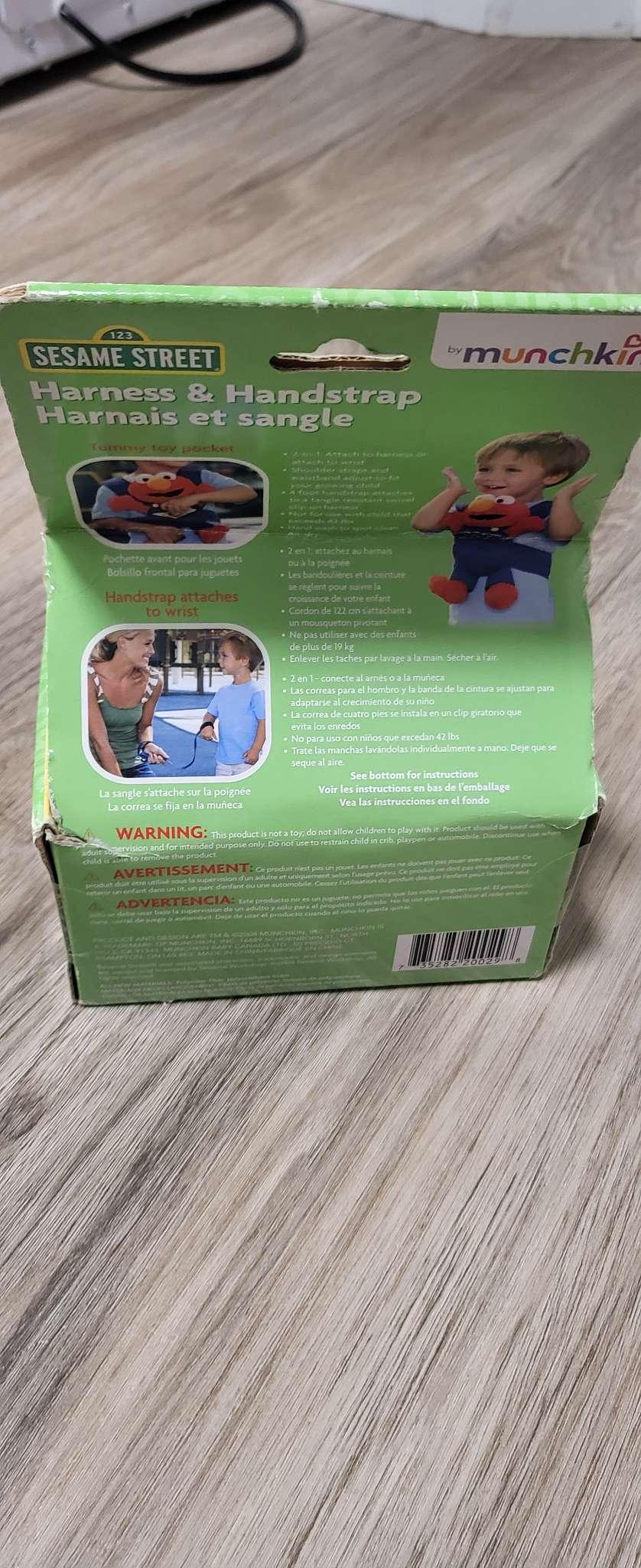 Munchkin Sesame Street Elmo 2-in-1 Harness & Handstrap