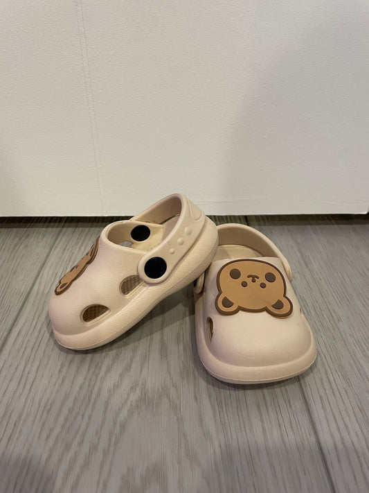 Clogs, Teddy Bear, Size 1/2 Infant , Shoes 2 (Baby: 0-12 mth)