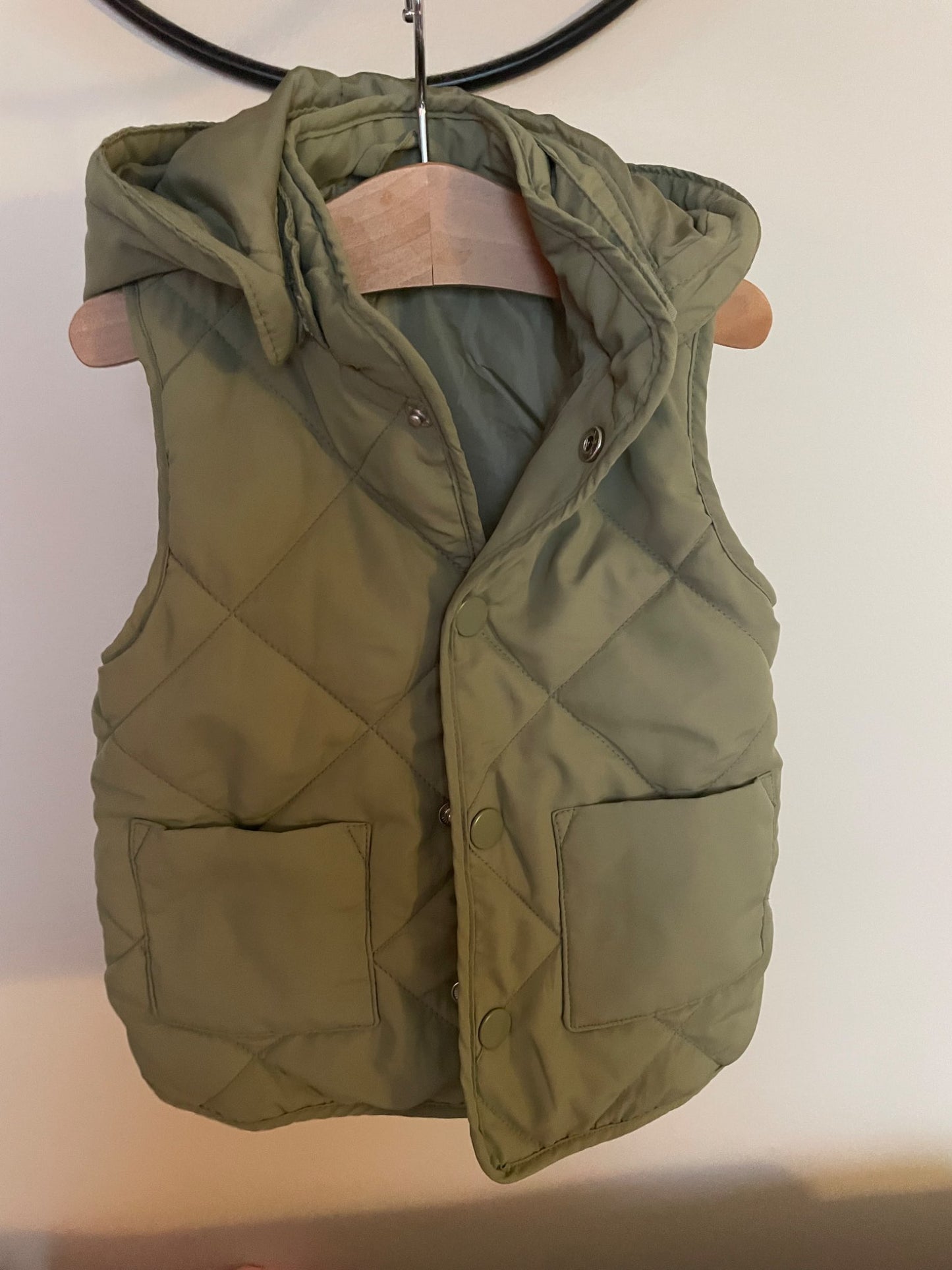 H&M Vest with hood, Size 9-12 M, Kids 12 Month (9-12M)