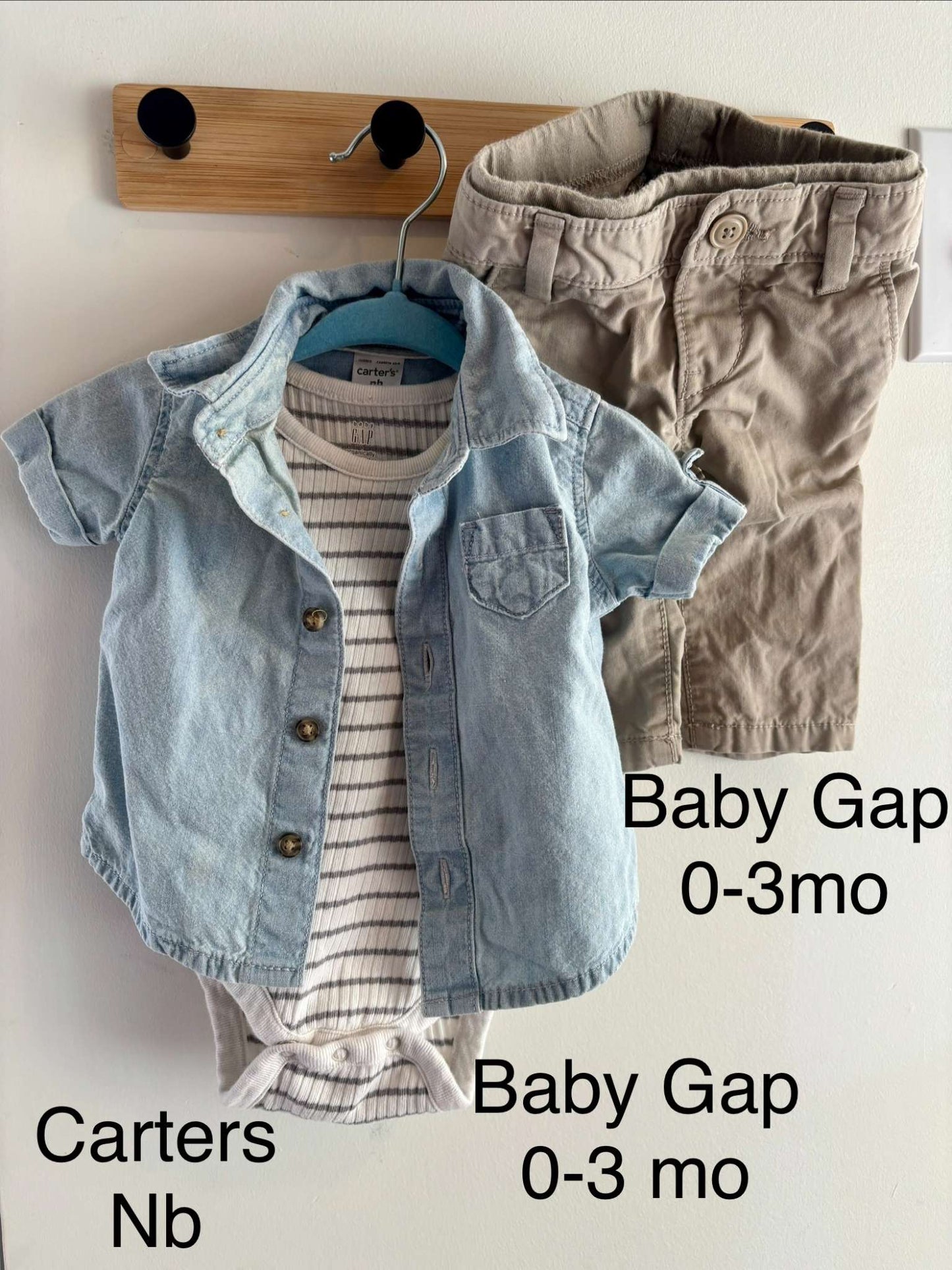 Carter's & Baby Gap Outfit, Kids 3 Month (0-3M)