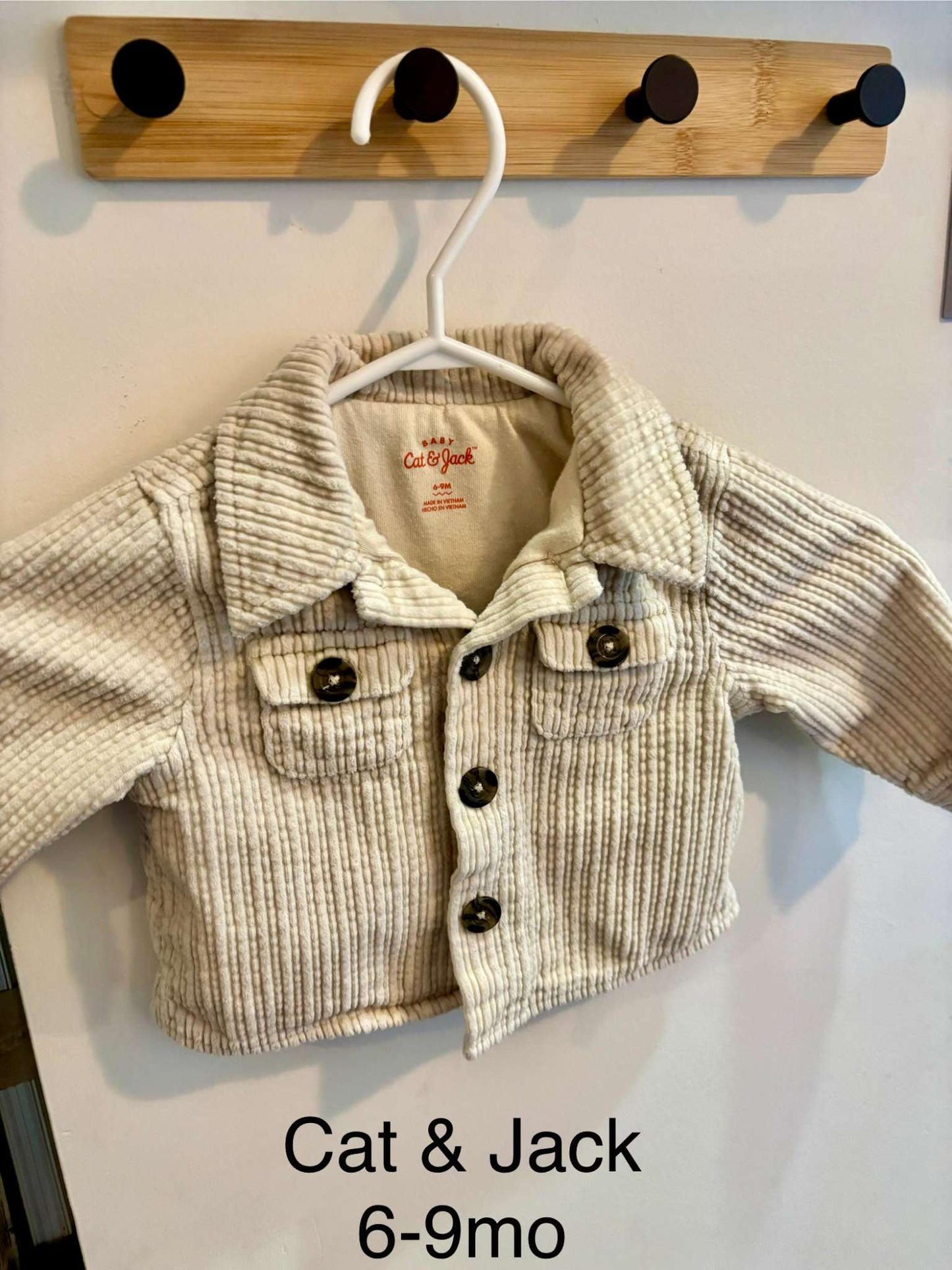 Cat & Jack Corduroy Jacket 6-9 Months, Kids 9 Month (6-9M)