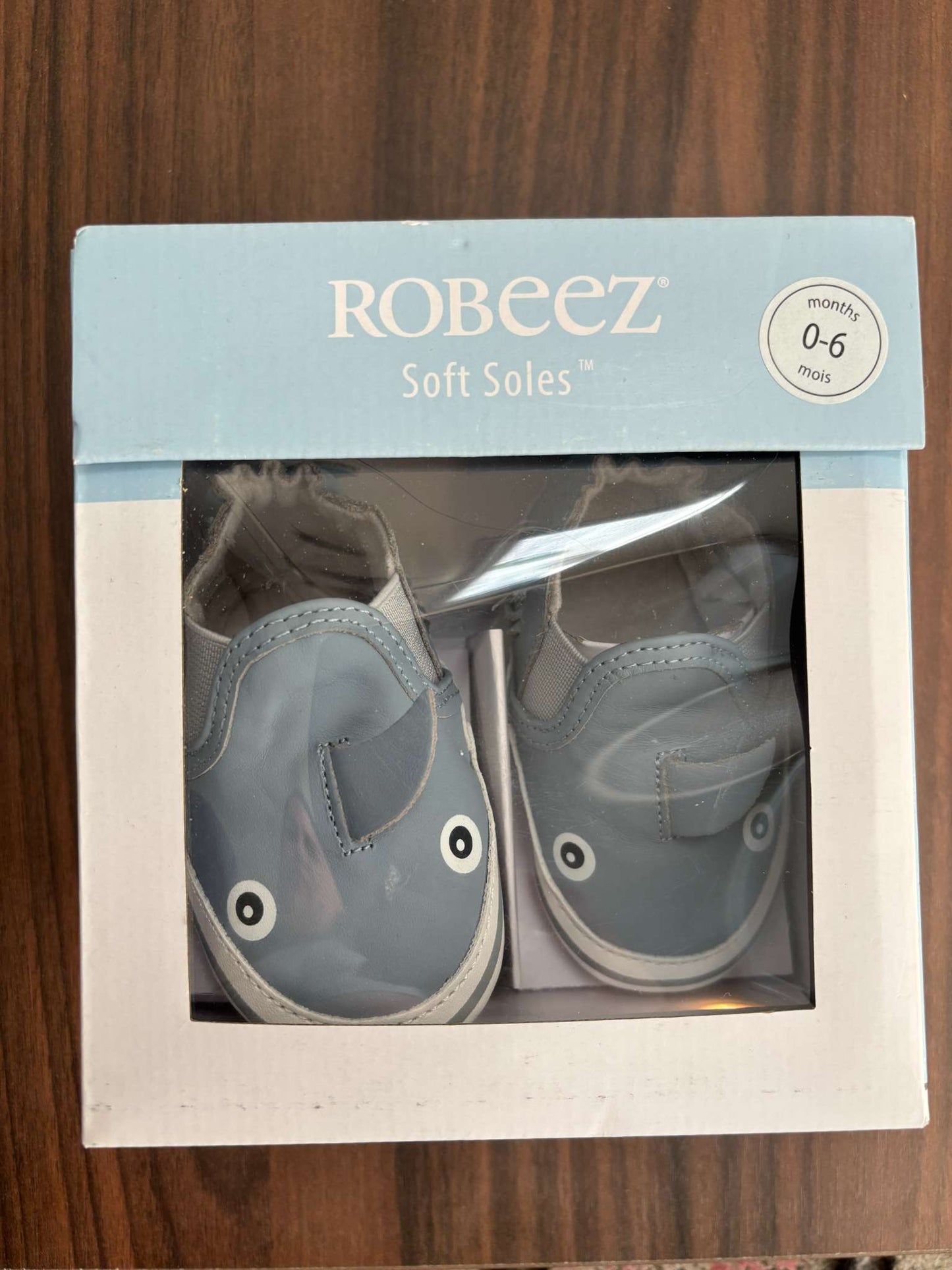 Robeez Shark Shoes 0-6 Months NWT, Shoes 1 (Baby: 0-12 mth)