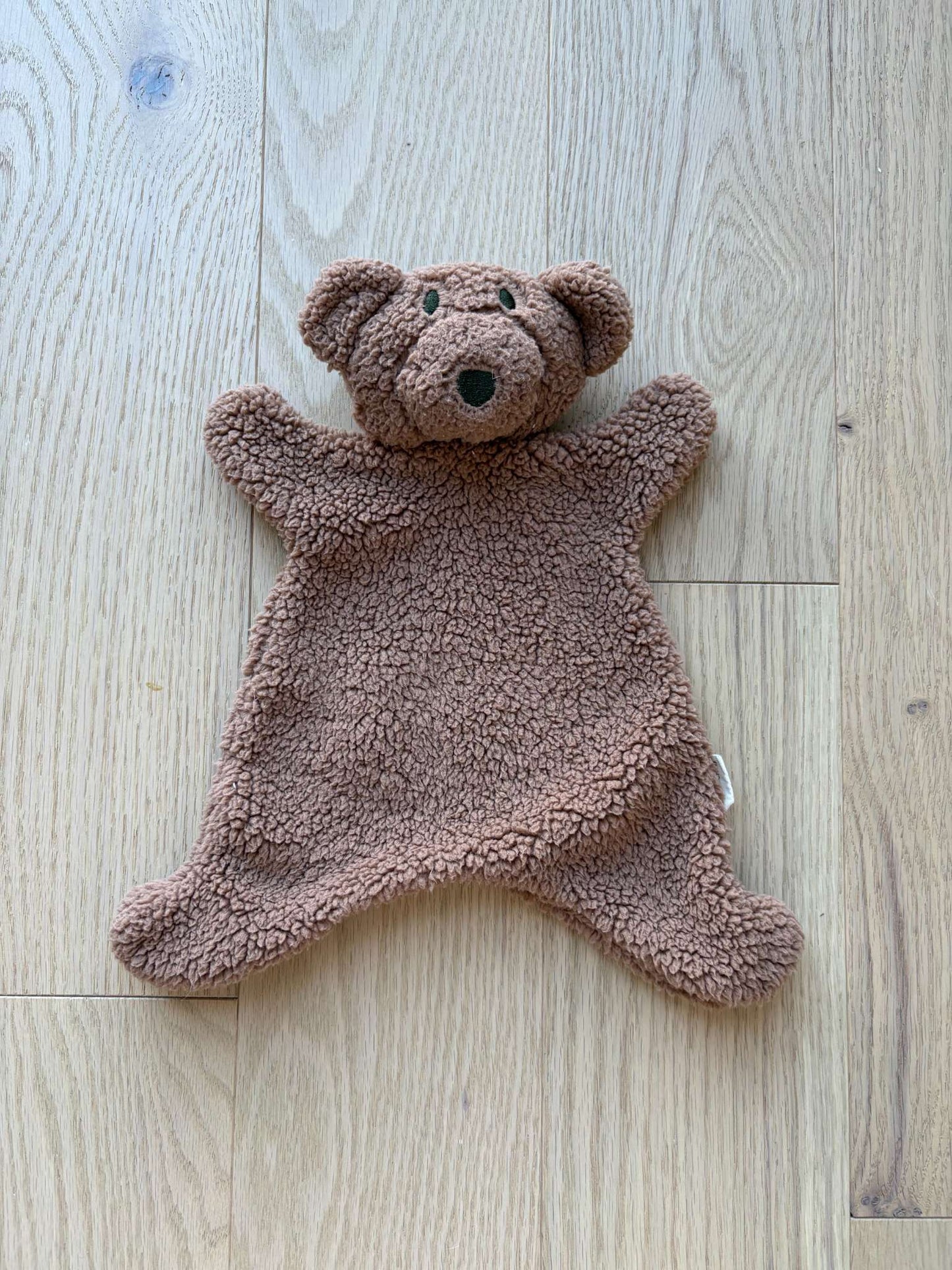 Wood Stacker Toy + New Bear Lovey Bundle