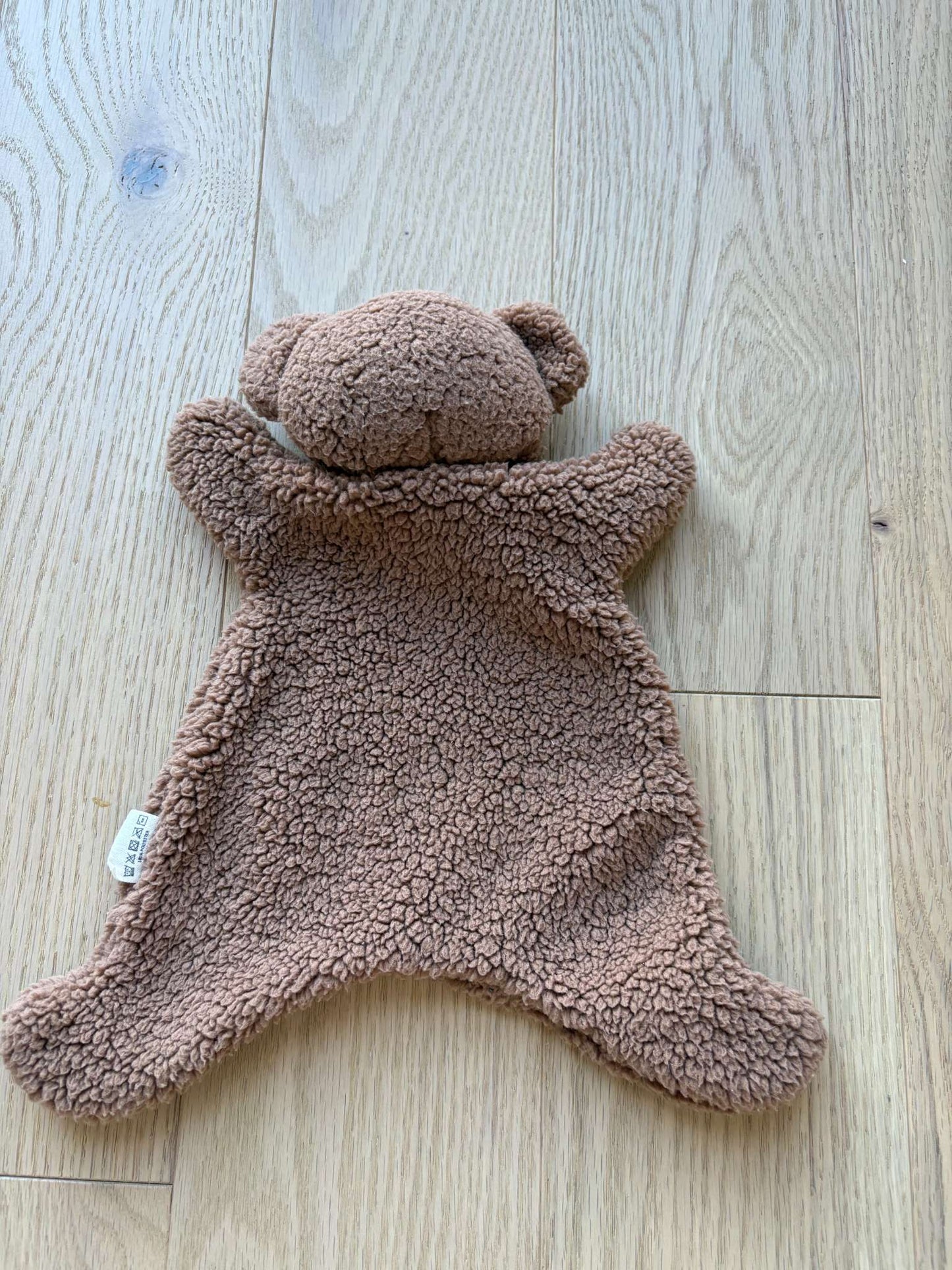 Wood Stacker Toy + New Bear Lovey Bundle