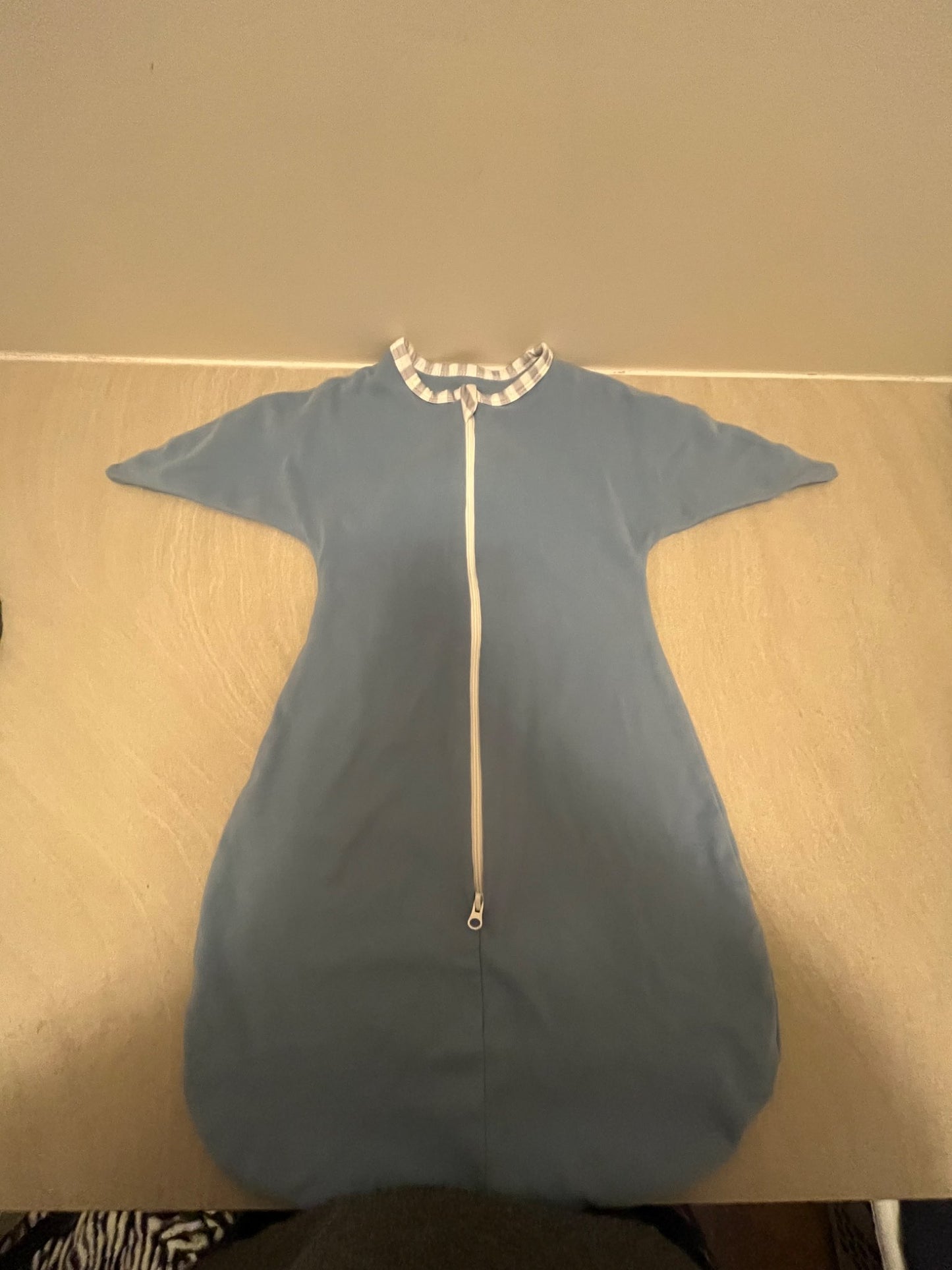 Transition Swaddle, 3-6M, Blue, 0-6 Months (Small)