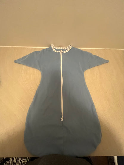 Transition Swaddle, Blue, 3-6M, 0-6 Months (Small)