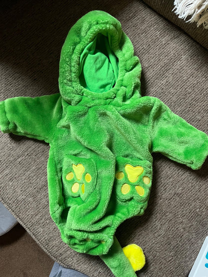 Dinosaur Costume 0-3 months , Kids 3 Month (0-3M)