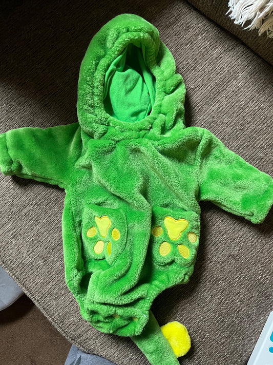 Dinosaur Costume 0-3 months , Kids 3 Month (0-3M)