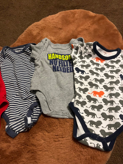 Boy Onesie Bundle , 3-6 months , Kids 6 Month (3-6M)