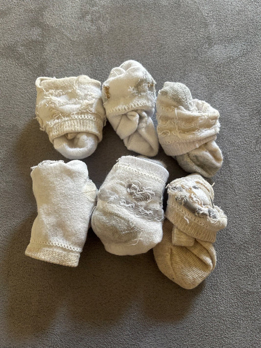 Baby socks , 0-6 months