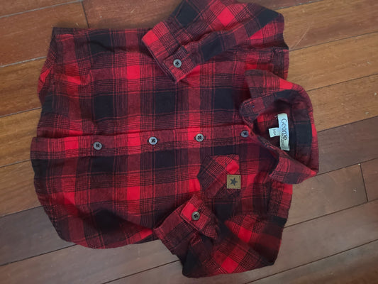 3-6m button up, Kids 6 Month (3-6M)