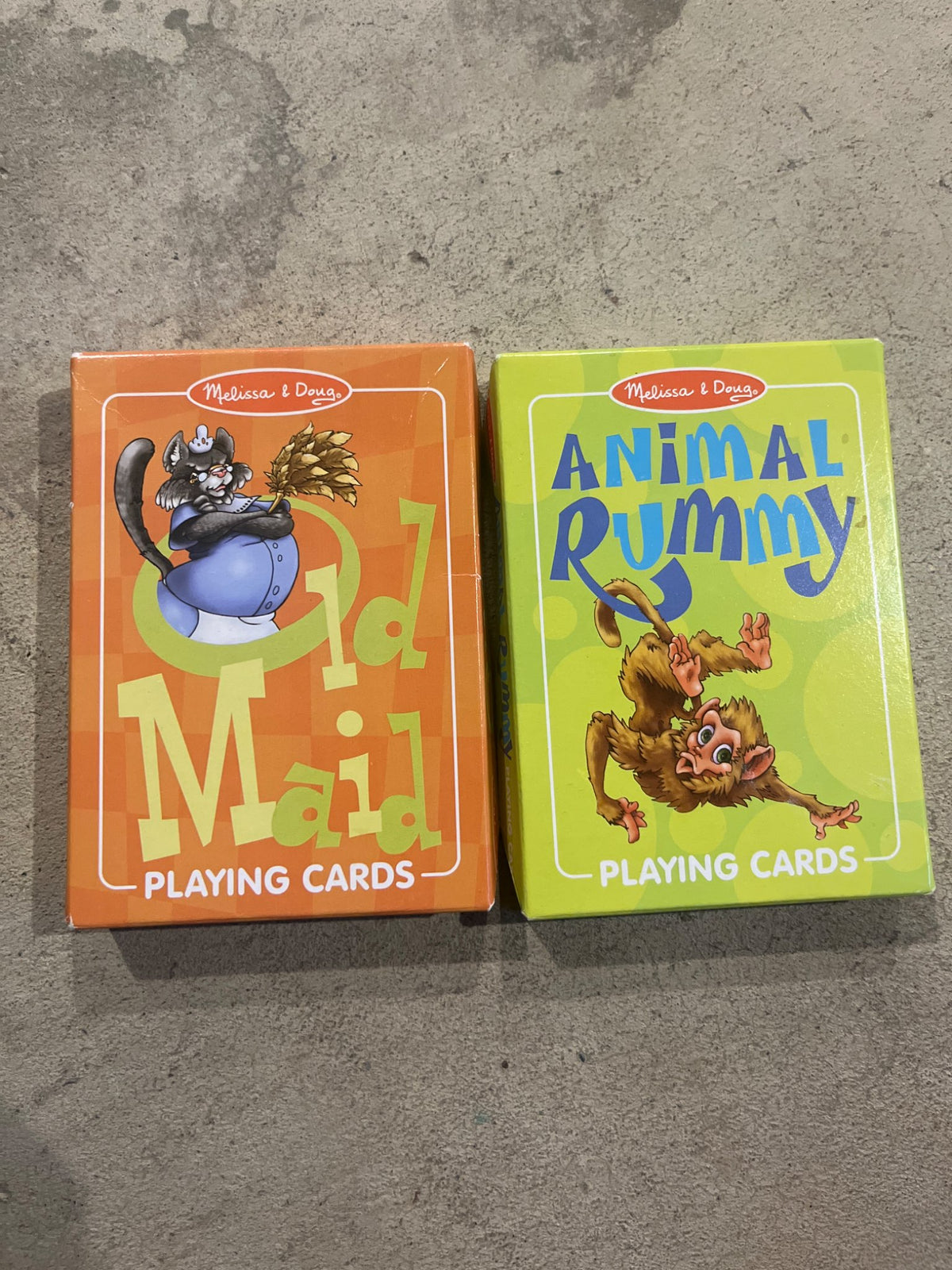 Kids card games (Melissa and Doug)
