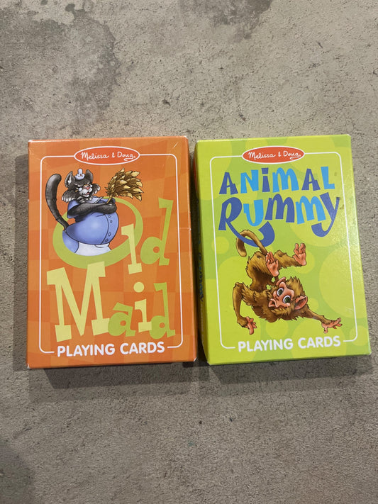 Kids card games (Melissa and Doug)