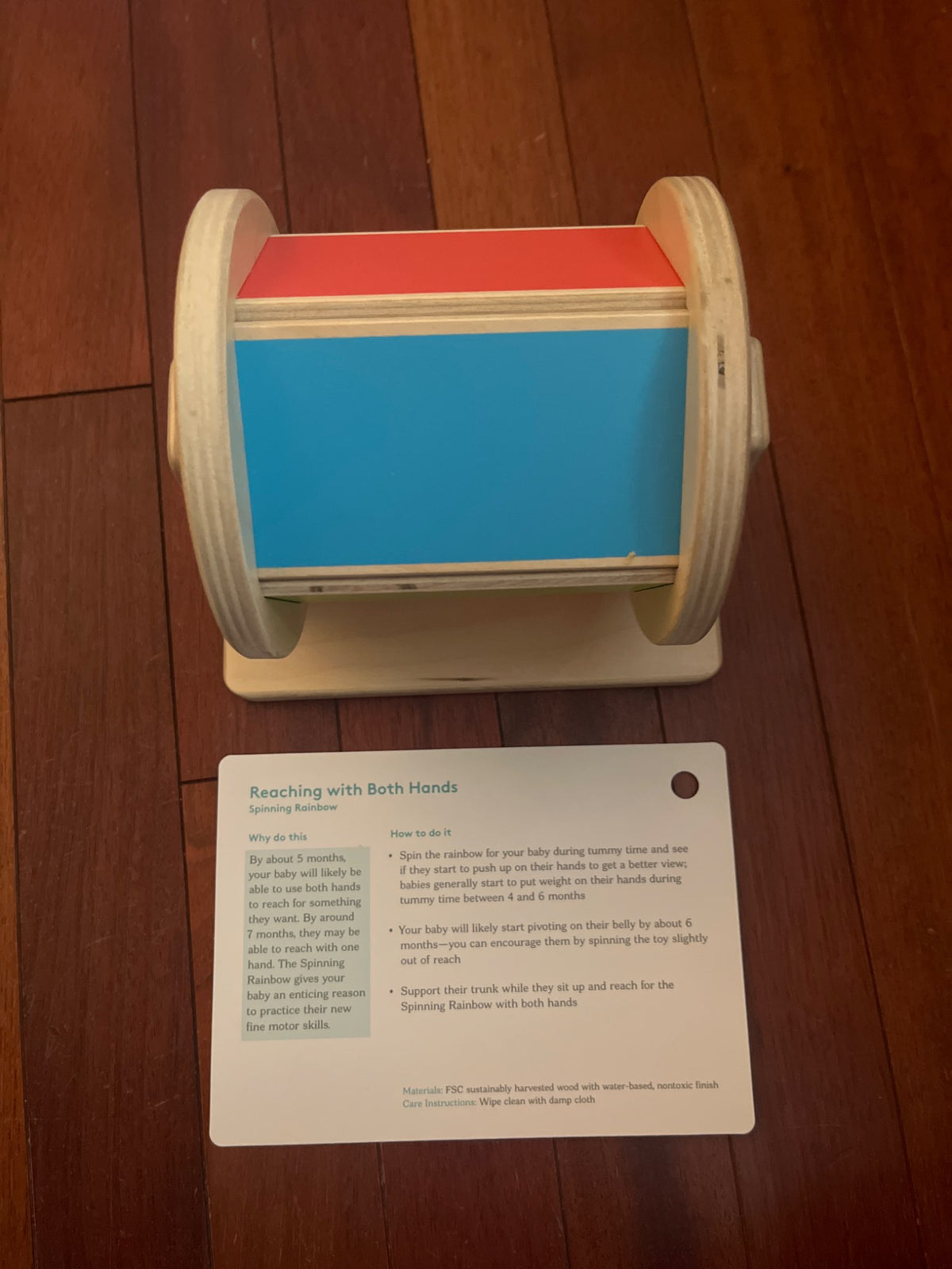 Lovevery spinning rainbow