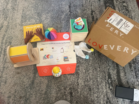 Lovevery “the Senser” 5-6 months playkit MSRP $80 US