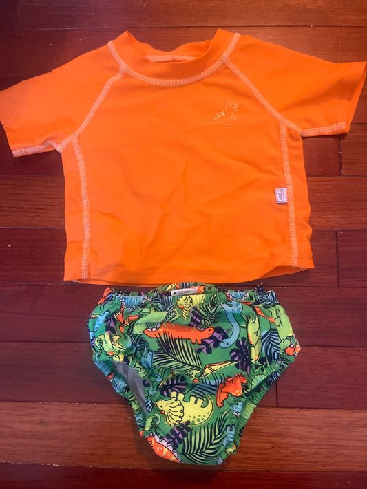 Baby swim shirt and diaper , Kids 6 Month (3-6M)
