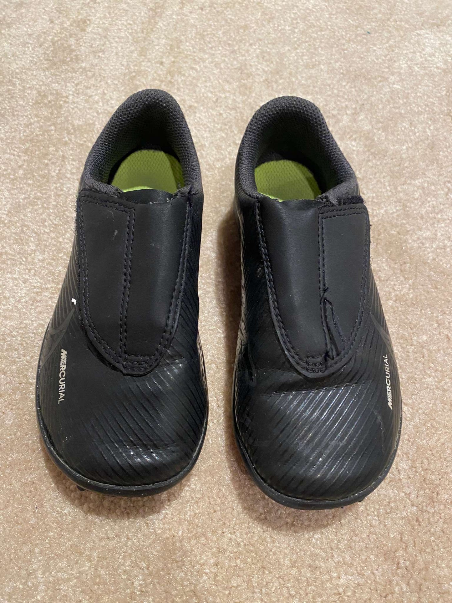 Nike Mercurial Indoor Soccer cleat, Shoes 11 (Toddler:2-4yr)