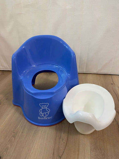 BabyBjorn Portty: Blue/White