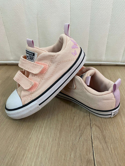 Converse PINK shoes, so cute, Shoes 8 (Toddler:2-4yr)