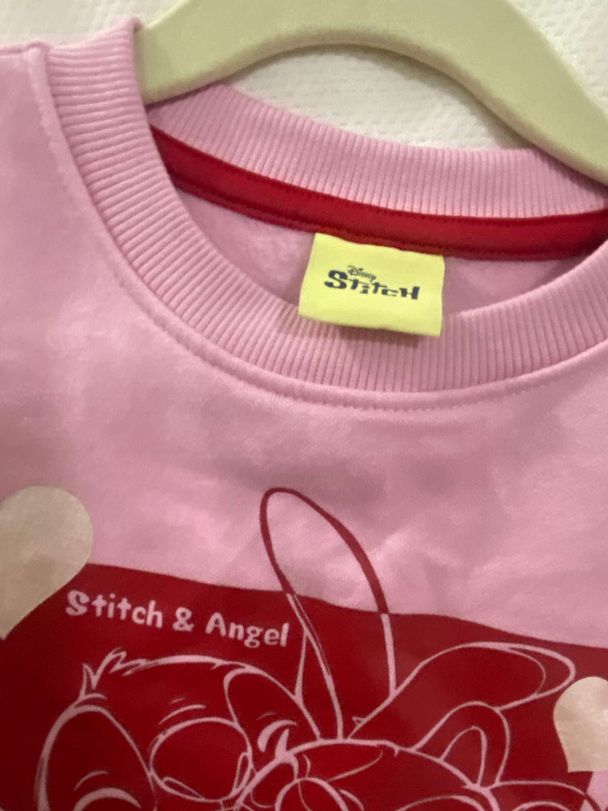 Disney Brand. Lilo & Stitch PINK sweater (Retail $40), Kids 5/5T