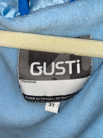 BLUE Gusti brand fall jacket (with bugs!). Great condition. , Kids 3T