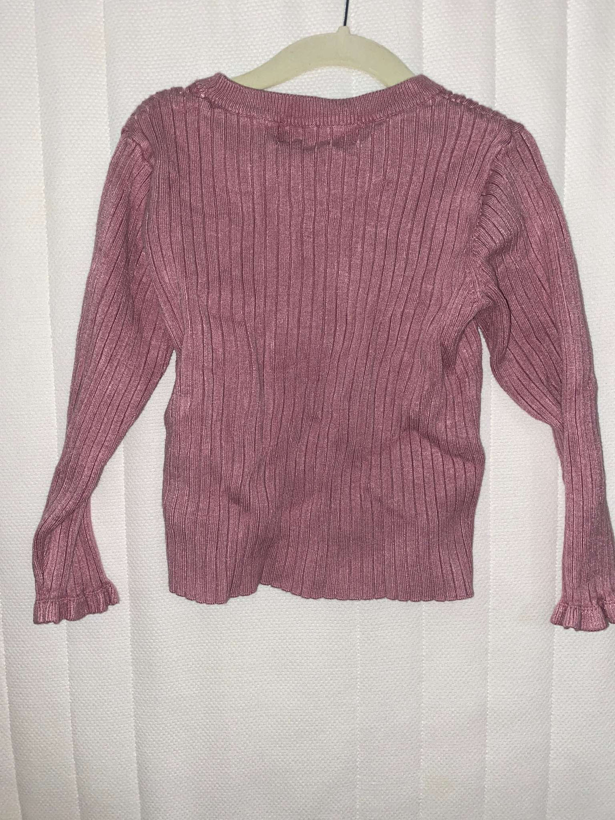 H&M Pink lined / ribbed sweater 4-6 yrs, Kids 4/4T