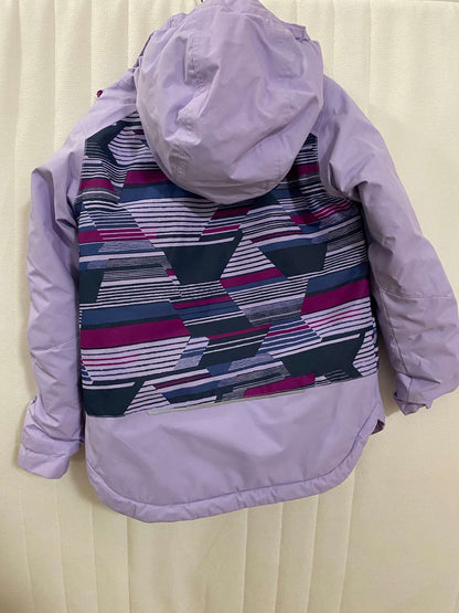 COLUMBIA Girls Purple Winter Coat, Kids 6/6X