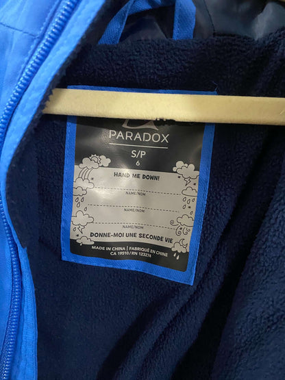 Paradox BLUE Boys Jacket. , Kids 6/6X