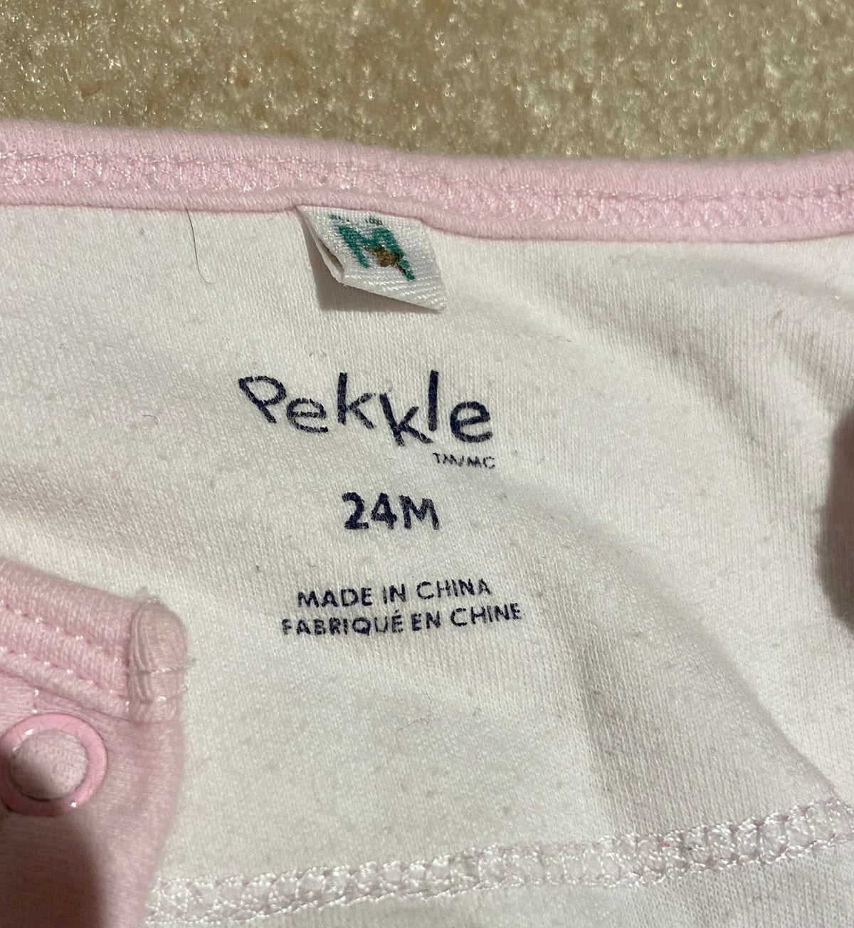Pekkle Infant Sleepers (5 total!), Kids 24 Month (18-24M)