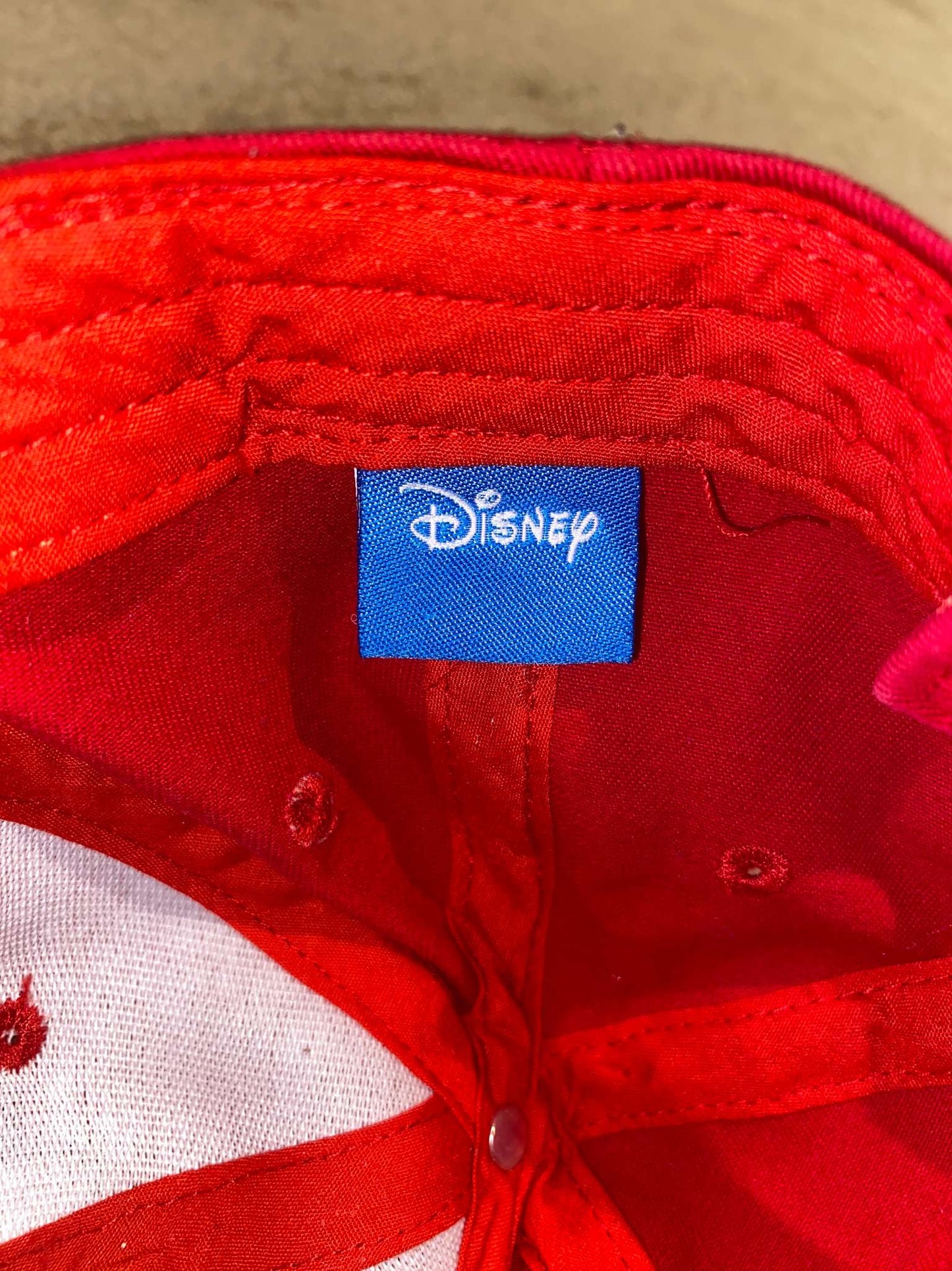 MINNIE MOUSE red ball cap