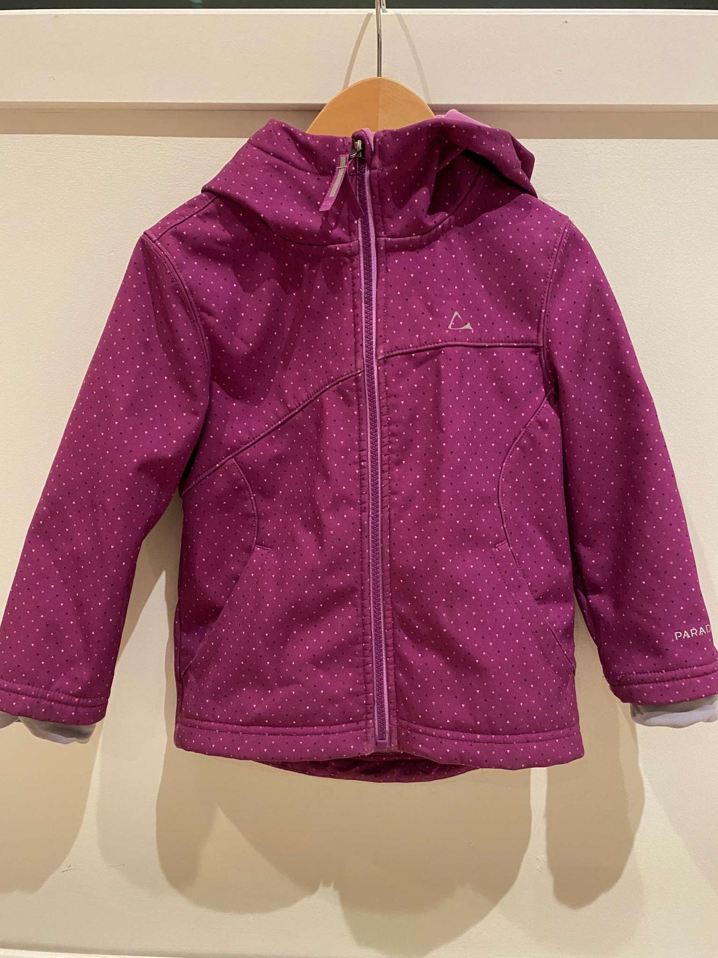 Paradox - Faux fur lined jacket (soft interior) - Purple pink toned, Kids 4/4T