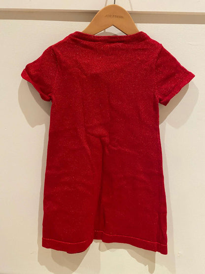 H&M: Sparkly Red Dress 2-4yrs, Kids 2T