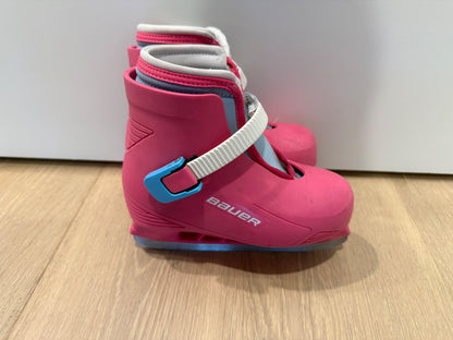 Pink Bauer Li'l Champ Skates Size 10/11, Shoes 10 (Toddler:2-4yr)