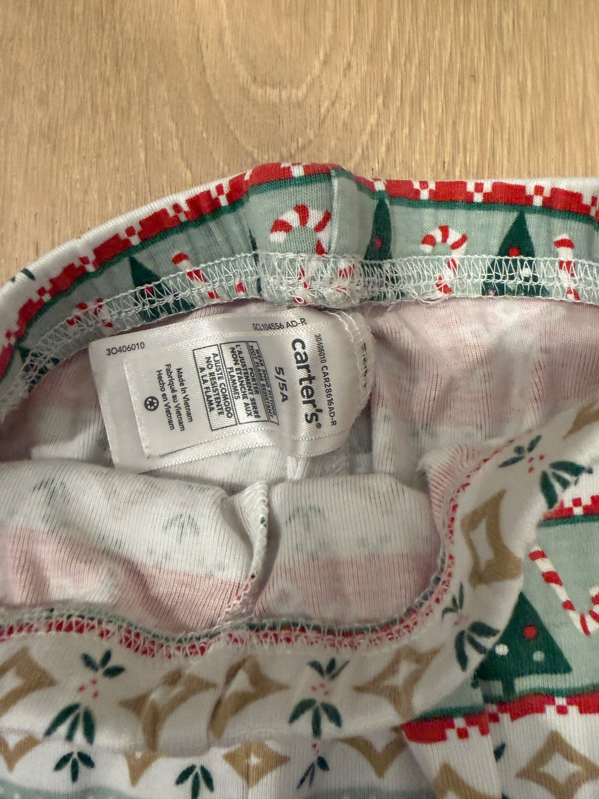 Carter’s Christmas Pajamas, 5T, Kids 5/5T