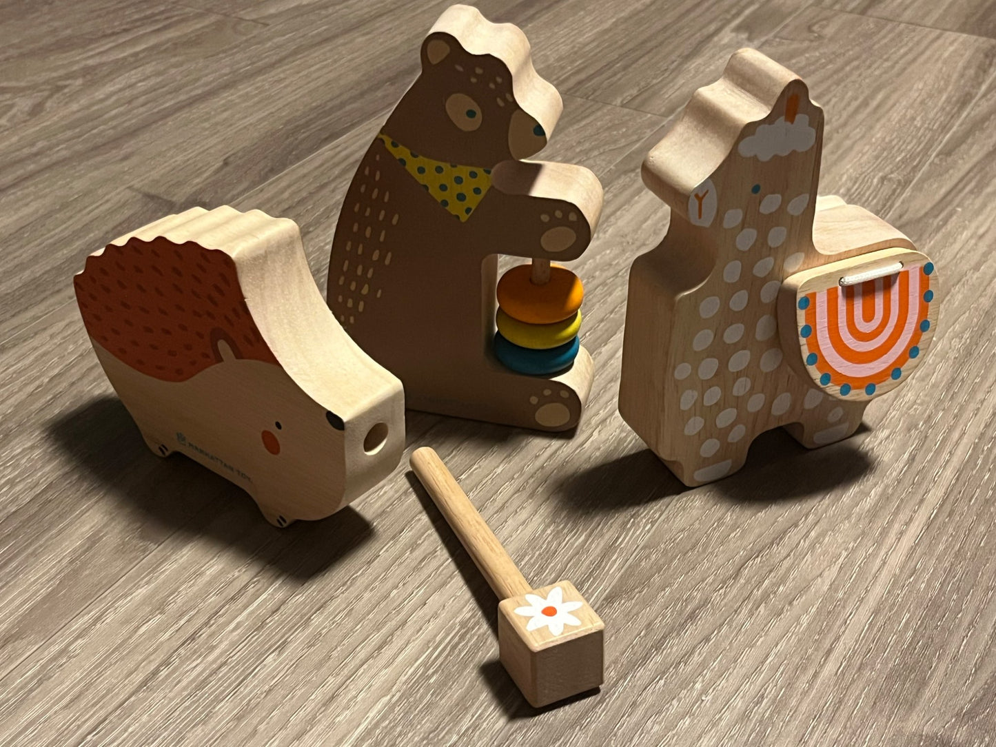 Musical Wooden Animals
