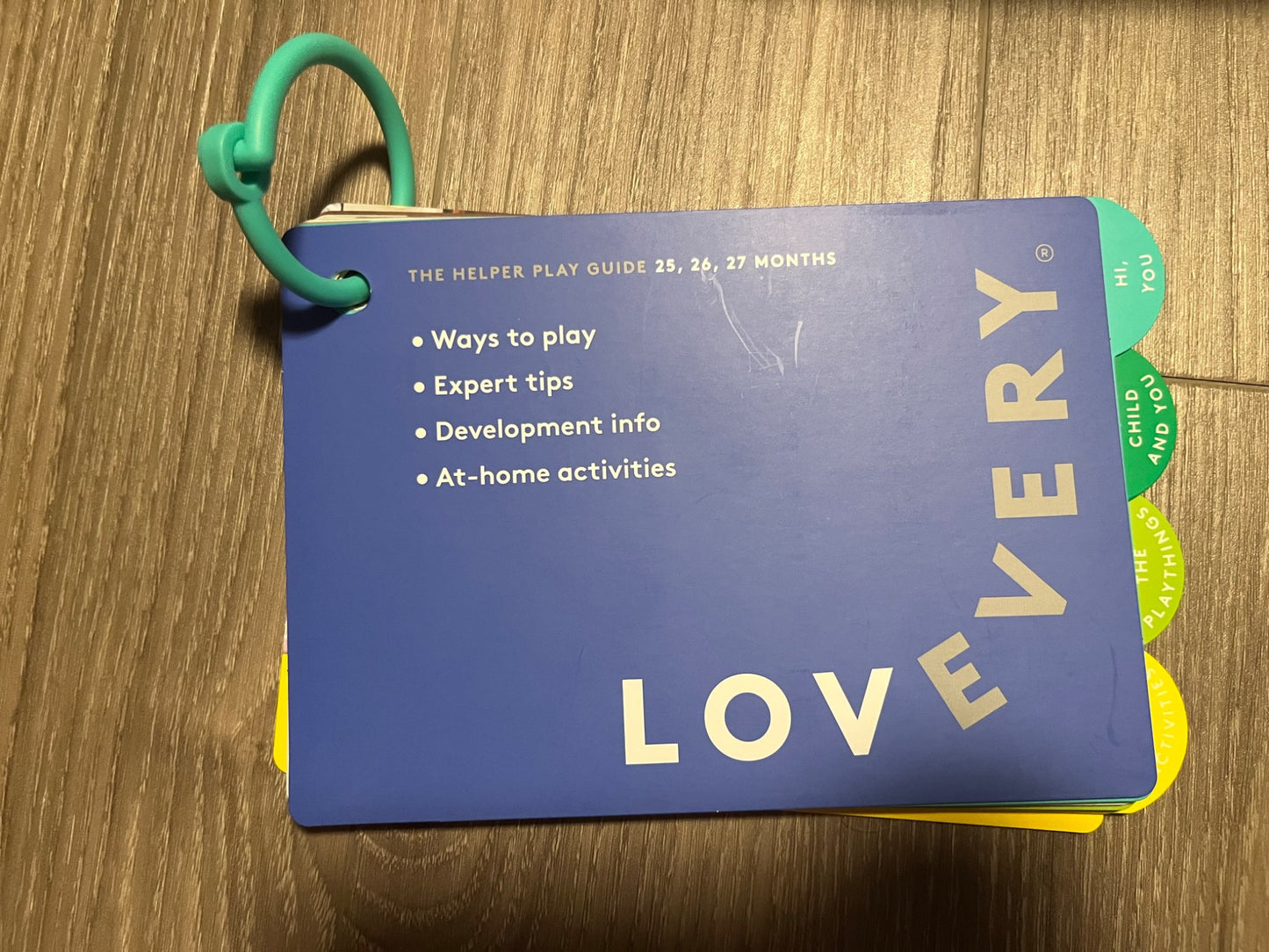 Lovevery “The Helper” Easy to Follow Tips Guide (25-27M)